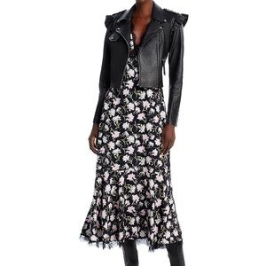 Love shack fancy Floral lace dress Maxi size 6